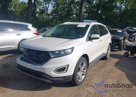 2015 Ford Edge Titanium from USA, damaged, VIN 2FMTK3K87FBB70970